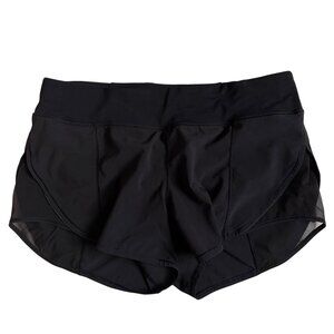 Lululemon Attack the Track 4” Shorts (Black) - Size 10
